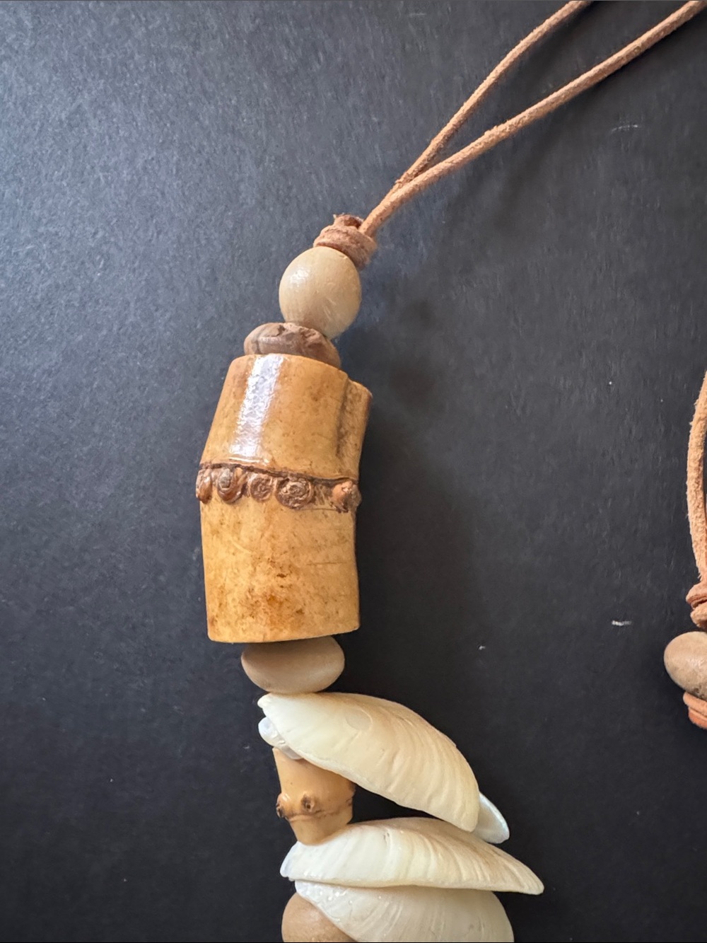 Vintage Wood Safari Animal Necklace - Picture 8 of 16